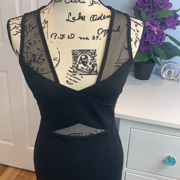 Lucy Paris Bodycon Mesh Dress Medium NWT - Picture 3 of 6